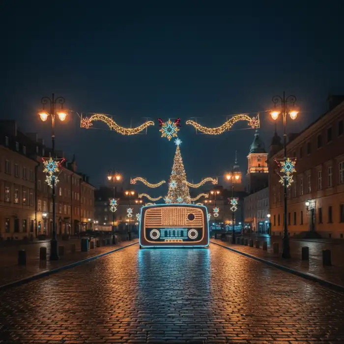 Iluminacje świąteczne Warszawa 2025/2026: Świąteczna iluminacja christmas