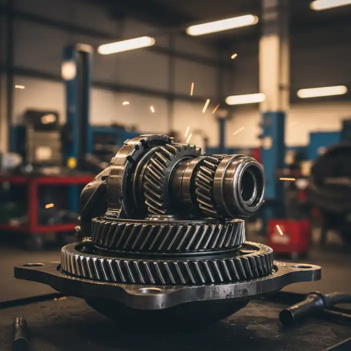 Uszkodzony dyfer objawy: awaria mechanizmu różnicowego BMW i naprawa Mechanizm różnicowy w warsztacie samochodowym - uszkodzony dyfer objawy.